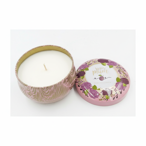 Velas de lata personalizadas de lujo, cera de soja de coco, Navidad, Año Nuevo, boda, decoración del hogar, Etiqueta Privada, venta al por mayor, fiestas de Vietnam - Product Image 1