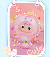 100% Authentique Baby Three Heyme Dinoboo Series Baby 3 Pendentif en peluche mignon, Décoration de bureau tendance, Cadeau boîte mystère