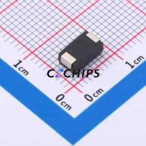 Condensador de Tántalo SMD 25TQC100MD3, 4.3x7.3mm (Capacitancia: 100uF) (Precisión: 20%) (Voltaje Nominal: 25V) - Product Image 2