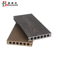 Foshan fournisseur WPC anti-dérapant 3d gaufrage couleur mélangée bois plastique Composite platelage