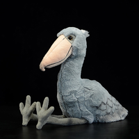 Peluche réaliste de cigogne à bec de ciseaux, jouet en peluche doux pour enfants et amateurs d'oiseaux