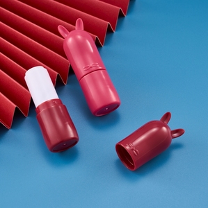 <span class=keywords><strong>2025</strong></span> thiết kế mới nhỏ và Dễ Thương Thỏ hình dạng son môi ống rỗng trang điểm hộp nhựa cho mỹ phẩm bao bì - Product Image 5