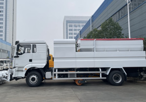 รถบรรทุกกำจัดหิมะอเนกประสงค์จากซานซี ควบคุมอัตโนมัติด้วยปุ่มเดียว ขับเคลื่อนทุกสภาพพื้นผิว พร้อมมอเตอร์สำหรับหิมะ - Product Image 4