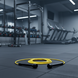 Corde à sauter réglable avec poignée ABS et roulement à billes pour fitness, entraînement en salle de sport, <span class=keywords><strong>CrossFit</strong></span> et exercice quotidien - Product Image 2