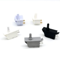 Yongxing la vente chaude KBM série réfrigérateur interrupteur de porte 2A 250V No Nc interrupteur à bouton-poussoir électrique