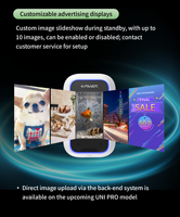 Station de recharge pour véhicules électriques UNI PLUS Type 2 Niveau 2 7kW 11kW 200-240V Smart OCPP