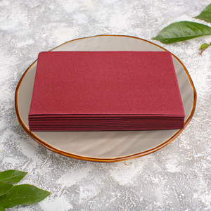 กระดาษเช็ดปากคุณภาพหรูหรา นุ่มพิเศษ 3 ชั้น สำหรับงานเลี้ยงอาหารค่ำ ไม่มีรีวิว ได้รับการรับรอง สีดำ - Product Image 1