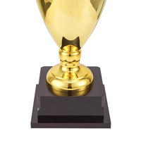 Trophée Doré Métallique H60cm-73cm, Décoration Artisanale Électroplaquée, Grands Trophées Sportifs Lourds, Récompenses, Souvenirs, Cadeaux, Trophée Créatif Moderne