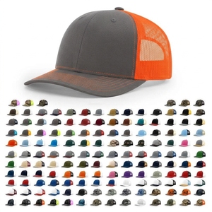 Cappellino Trucker Richardson 112 Personalizzato Bicolore in Rete con Visiera Micro Curva da Uomo, Cappello da Sole/Baseball per la Spiaggia - Product Image 1