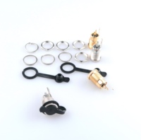 DC099 5.5x2.1mm femelle connecteur de montage sur panneau métal DC-099 trou ouvert 11MM 5.5*2.1 5.5*2.5mmDC prise de courant