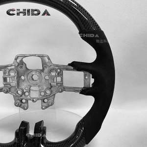 Volante de Fibra de Carbono Personalizado con Diseño de Libélula, Compatible con <span class=keywords><strong>Mercedes</strong></span> Benz W206 W205 C300 GLC X253 C253 W213 GLE Clase S GLS - Product Image 3