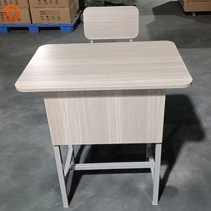 Muebles Escolares, Banco <span class=keywords><strong>de</strong></span> <span class=keywords><strong>Madera</strong></span> para Escuela, Mesa y Silla para Aula <span class=keywords><strong>de</strong></span> Secundaria, Usados - Product Image 1