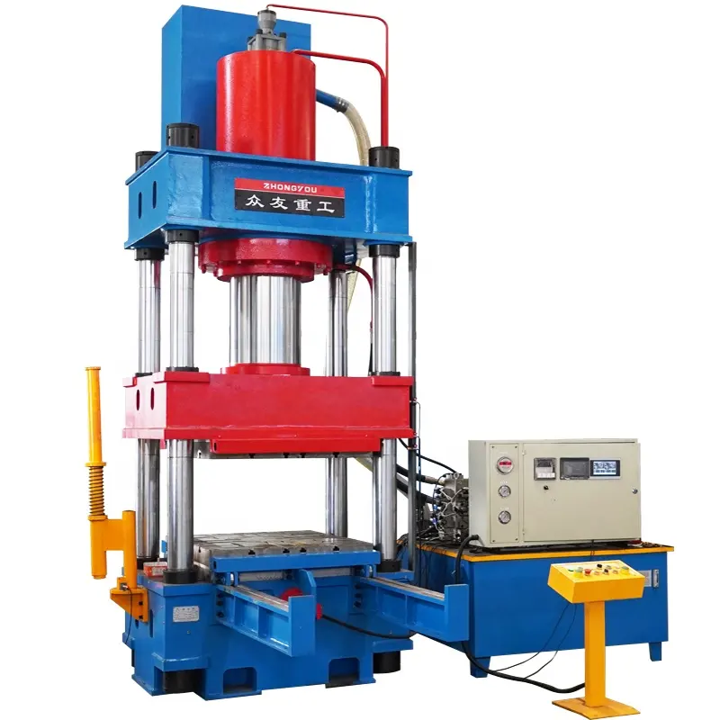 Máquina de imprensa hidráulica de calor smc/bmc, 500 toneladas com placas de aquecimento e worktable móveis