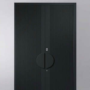 Prix de gros Double porte principale moderne Porte de sécurité en aluminium certifiée CE Panneau latéral de prévention des incendies pour le projet de villa de luxe - Product Image 4