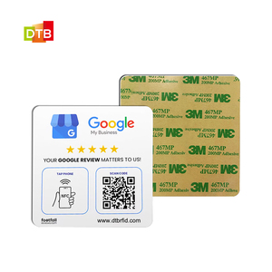 Tùy chỉnh in ấn Google Cảm ơn bạn đánh giá thẻ Sticker WhatsApp Instagram thẻ PVC tiktok NFC <span class=keywords><strong>Tag</strong></span> nút hành động - Product Image 5