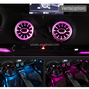Môi trường xung quanh ánh sáng cho Audi A3 8V S3 RS3 2013 2020 Bảng điều khiển không khí Vent trang trí môi trường xung quanh đèn A3 xe nội thất môi trường xung quanh ánh sáng - Product Image 5