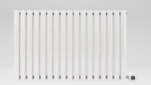 <span class=keywords><strong>Radiateur</strong></span> électrique à panneau plat Horizontal blanc avec <span class=keywords><strong>Thermostat</strong></span> Wifi - Product Image 2