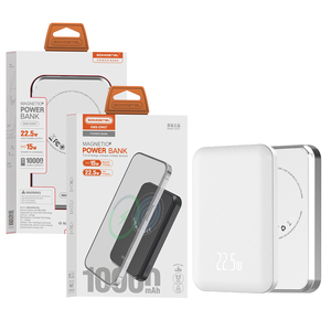 Banco de Energía Inalámbrico SOMOSTEL con Carga Magnética SMS-DW07, Puertos Duales, Gran Capacidad, 10000 mAh, Carga Rápida - Product Image 6