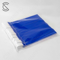 Disposable Eco Synthetic Paper Wristbands Solid Color Anti-Counterfeiting Waterproof Non-Fading NFC RFID Enabled Membership Card