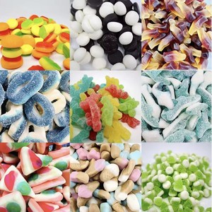 Gomitas de frutas ácidas al por mayor de fábrica, dulces masticables sueltos de formas variadas para fiestas infantiles - Product Image 6