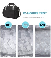 Sac isotherme portable grand format, design personnalisé, en aluminium, imperméable, pour aliments et repas, sac isotherme Ouma TP-2 avec fermeture éclair