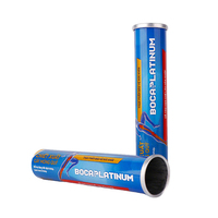 Tube effervescent en aluminium vide avec bouchon déshydratant pour comprimés de compléments alimentaires