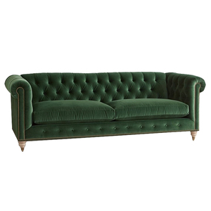 Set di Divani Chesterfield in Velluto di Lusso, Design Moderno, Colore Personalizzabile, Arredamento per <span class=keywords><strong>Soggiorno</strong></span>, 2 Anni di Garanzia per Ville e Scuole - Product Image 5