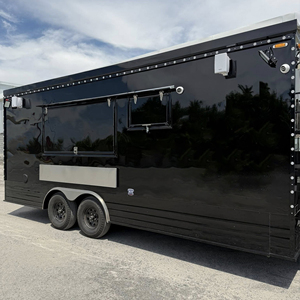 2026 Remorque alimentaire préfabriquée en conteneur, Food Truck, Voiture alimentaire mobile, pour la restauration commerciale de Burgers, Pizzas, Barbecues, CE DOT - Product Image 1