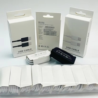 Cable USB C a C, cable tipo C a tipo C, 60W PD, carga rápida para cargador Samsung, para Samsung Note20, serie S20, cable de carga.