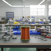 Chine Huaerda Vente en gros RoHS 130 ℃   Fil émaillé pour moteur auxiliaire PEW 0,960 mm, fil de bobinage isolé pour pièces intérieures d'automobile