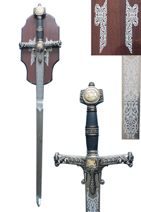 Nueva venta al por mayor de encargo de alta calidad Mini niños juguete <span class=keywords><strong>Longclaw</strong></span> espada Metal espada masónica Juego de tronos - Product Image 6