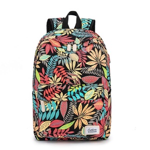 Showudesigns – Ensemble Sac à Dos + Sac à Déjeuner Pour Filles – Imprimé Loup – Taille Unique – Polyester Robuste – Pour école, Sorties