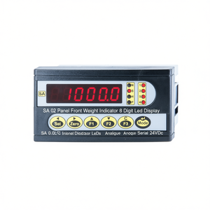 Indicador de Peso Frontal SA 02 con Pantalla LED de 6 Dígitos, 8 LEDs Indicadores, Analógico, Serial, 24Vdc - Product Image 3