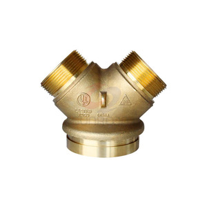 Sunroom Canton Fair 2026 Accessoire d'équipement de lutte contre l'incendie, corps de clapet oscillant en laiton à 2 voies, haute qualité, norme américaine ANSI/ 405 - Product Image 3