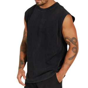 Camiseta sin mangas para hombre, la mejor calidad, precio barato, logotipo personalizado impreso, nueva llegada, camiseta sin mangas para hombre a la venta - Product Image 1