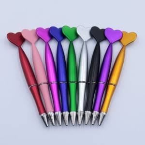 Stylo créatif en forme de cœur pour la Saint-Valentin, Noël, publicité promotionnelle, plastique - Product Image 4