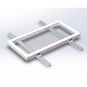 Plate-forme de passerelle en acier galvanisé à chaud Grilles de vidange extérieures et allée Meilleur prix Matériau de construction en métal - Product Image 4