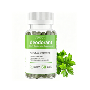 แคปซูลระงับกลิ่นกาย OEM/ODM อาหารเสริมระงับกลิ่นกาย ผสมสารสกัดจากใบพาร์สลีย์ โซเดียมคอปเปอร์คลอโรฟิลลิน และใบเปปเปอร์มินต์ - Product Image 1