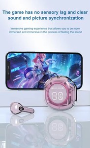 Écouteurs TWS Air39 Transparents en Cristal, Audífonos Auriculares Sans Fil, Écouteurs Intra-Auriculaires Air 39 - Product Image 5