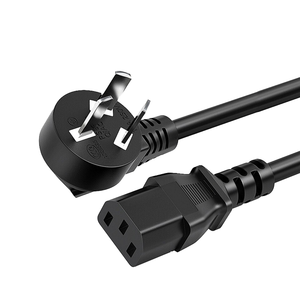 Cable de alimentación de CA de tres orificios estándar nacional para electrodomésticos, olla arrocera eléctrica, enchufe hembra IEC, cable de extensión para computadora - Product Image 5