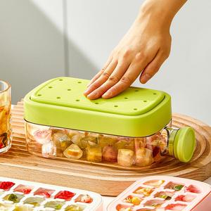 Bandeja de Hielo Portátil de Plástico con 12 Compartimentos, Multifuncional, con Sistema de Presión para Liberar el Hielo, Ecológica, para Uso Doméstico - Product Image 4