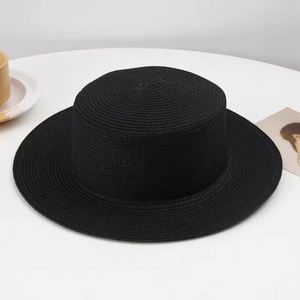 Spring and Simple Outdoor Sunshade Women Large Foldable Beach Wide Brim Straw <b>Hat</b> <b>for</b> Travel Promotional Gifts - Product Image 3