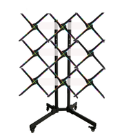 Prix usine haute luminosité extérieur et intérieur étanche 65cm à 198cm affichage de ventilateur LED holographique 3D, contrôle d'application Wifi