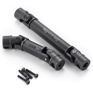 Acier <span class=keywords><strong>TRX4</strong></span>-<span class=keywords><strong>M</strong></span> 1144 CVD arbres d'entraînement châssis arbre de transmission central pour <span class=keywords><strong>1</strong></span>/<span class=keywords><strong>18</strong></span> RC chenille voiture TRX4M K10 haute piste mise à niveau pièces de rechange - Product Image 2