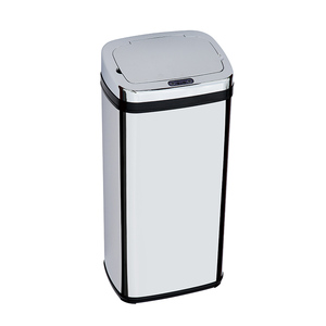 Nhà Máy Trực Tiếp Thân Thiện Với Môi Touchless Tự Động Cảm Biến 50L Thùng Rác Thép Không Gỉ Thùng Rác Có Thể Màu Bạc Chất Thải <span class=keywords><strong>Bin</strong></span> - Product Image 3