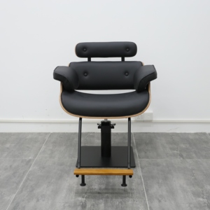 Silla de Barbero Hidráulica de Cuero <span class=keywords><strong>Utopia</strong></span>, Venta al Por Mayor de Fábrica, Duradera, con Rotación de 360 Grados <span class=keywords><strong>y</strong></span> Altura Ajustable para Barbería - Product Image 4