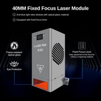 Module de gravure laser à diode pour bois LASER TREE 60W haute puissance, tête de découpe laser CNC DIY pour métal avec assistance pneumatique pour contreplaqué, MDF, feuille