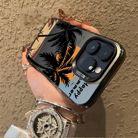Nouvel Arrivage Coque de Téléphone en Silicone Superbe avec Images Personnalisées et Logo Palmiers Cocotiers pour iPhone 17 16 15 14 13 12 11 Pro Max Plus