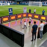 Simulateur de football AR commercial |   Jeu d'entraînement au football intelligent et compact pour centres commerciaux et centres de divertissement familial