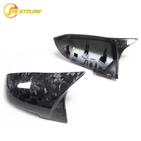 Coque de rétroviseur latéral de remplacement en fibre de carbone forgée pour BMW F20 F21 F22 F23 F30 F32 F33 F36 X1 E84 F87 M2 en fibre de carbone sèche